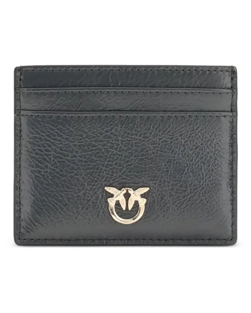 Pinko Kartenetui mit Logo-Patch - Grau Grau