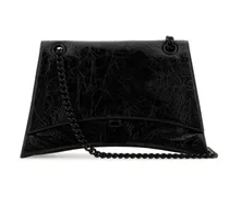 Mittelgroße Crush Schultertasche - Schwarz