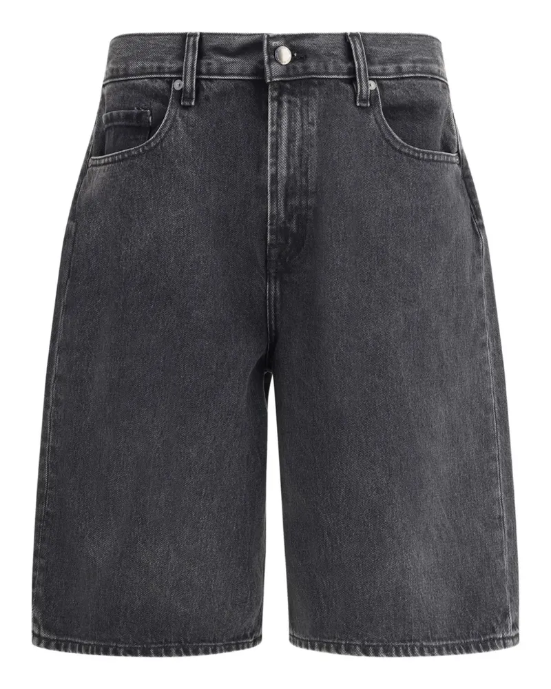 7 for all mankind Five-Pocket-Shorts mit Gürtelschlaufen - Grau Grau