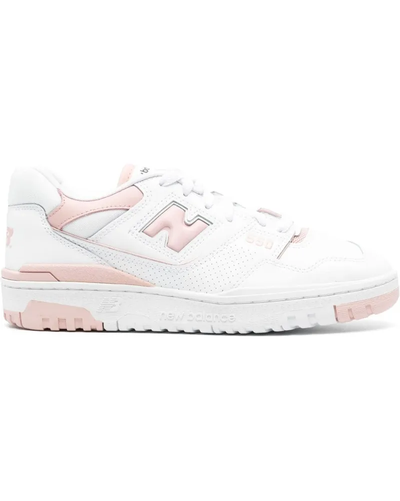 New Balance 550 Sneakers mit Logo - Weiß Weiß