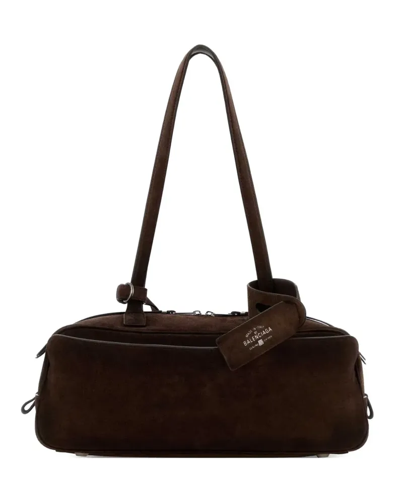 Balenciaga small Carrie shoulder bag - Braun Braun