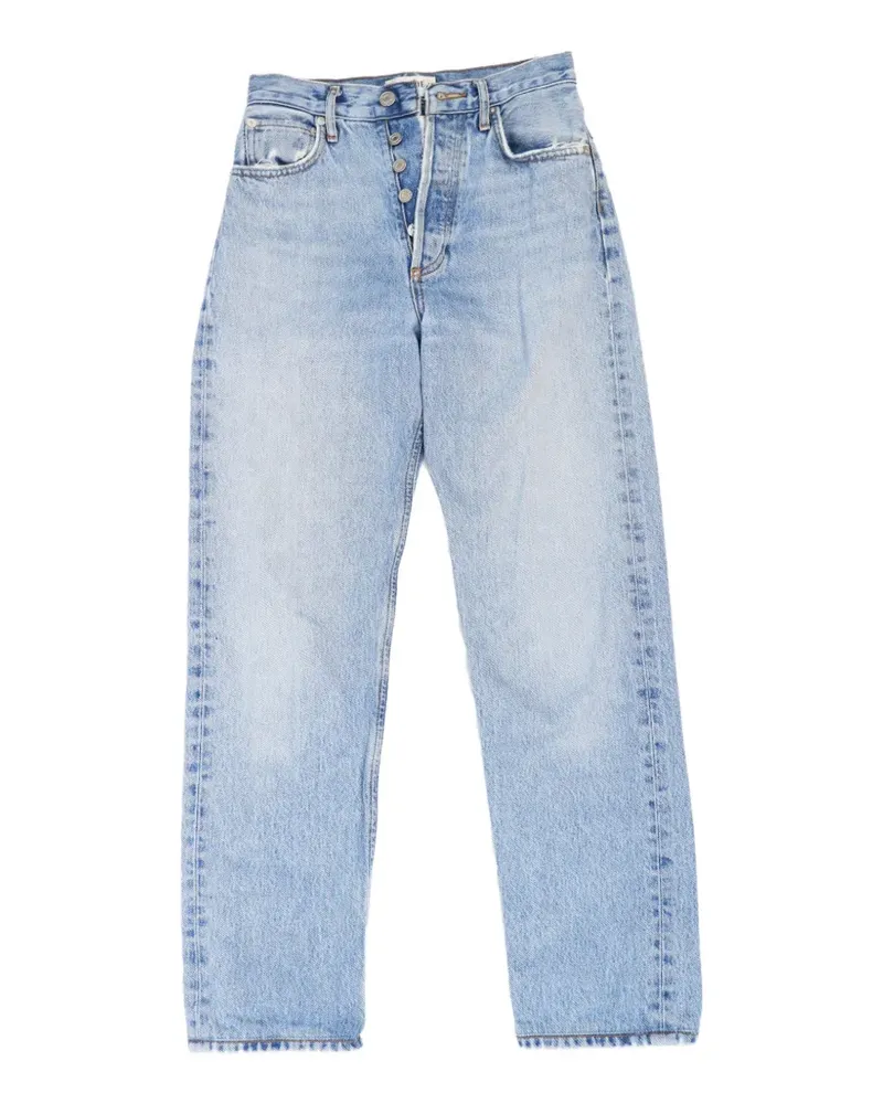 AGOLDE high-waisted belt-loop jeans - Blau Blau