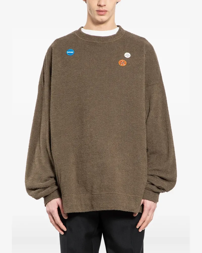 Undercover embellished sweatshirt - Braun Braun