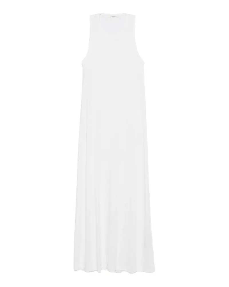 Umit Benan sleeveless ribbed-knit maxi dress - Nude Nude