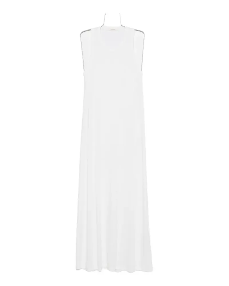 Umit Benan sleeveless ribbed-knit maxi dress - Nude Nude