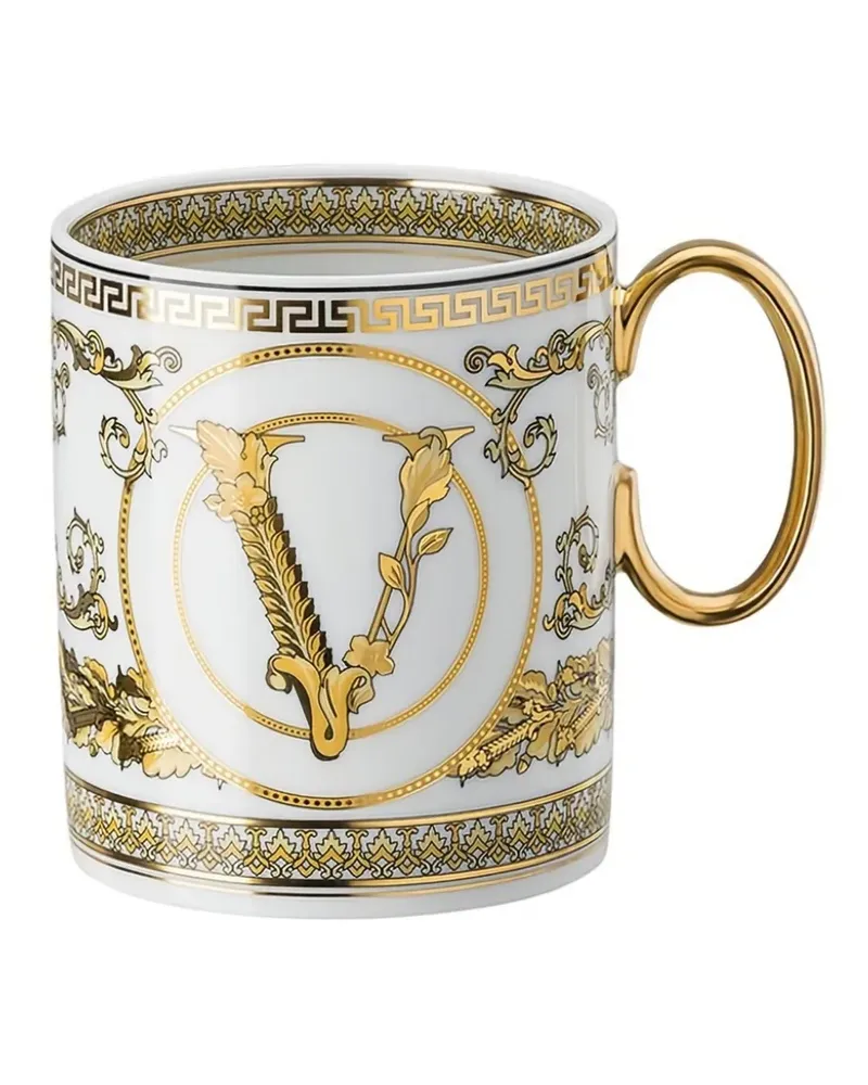 Versace Virtus Gala Becher - Weiß Weiß