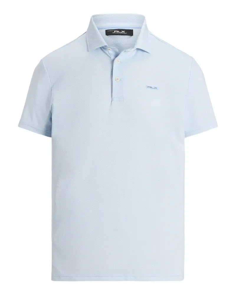 Ralph Lauren Poloshirt mit drei Knöpfen - Blau Blau