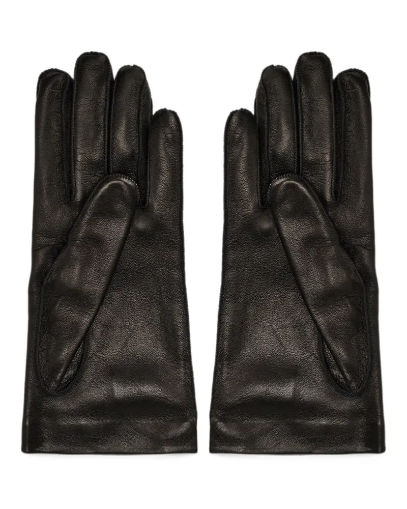 Tom Ford logo-detail gloves - Schwarz Schwarz