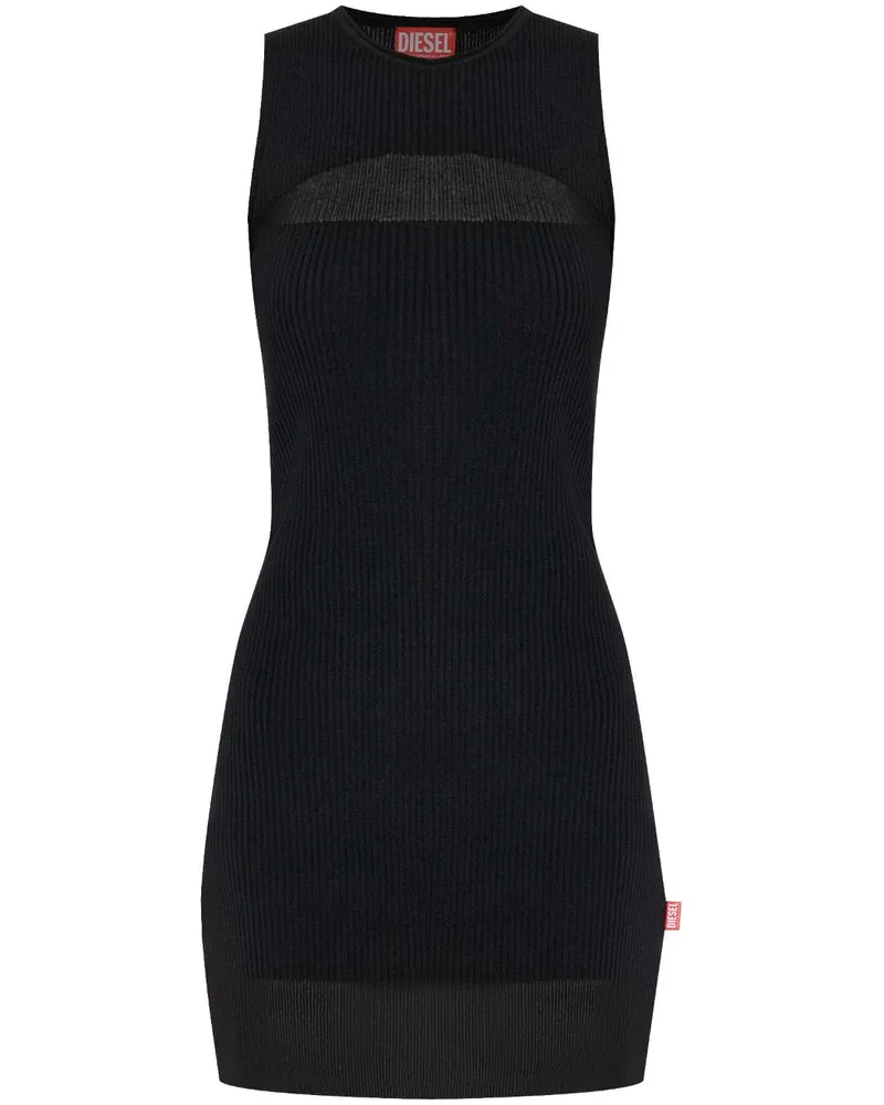 Diesel M-Slender Kleid - Schwarz Schwarz