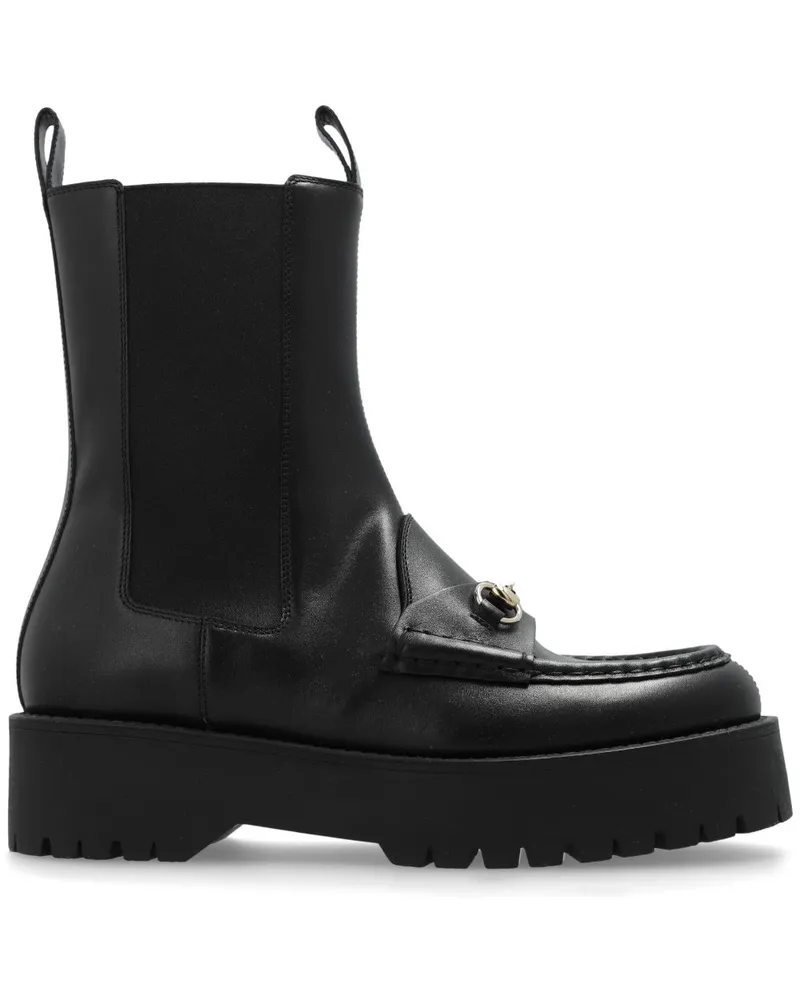 Gucci Horsebit Stiefel 45mm - Schwarz Schwarz