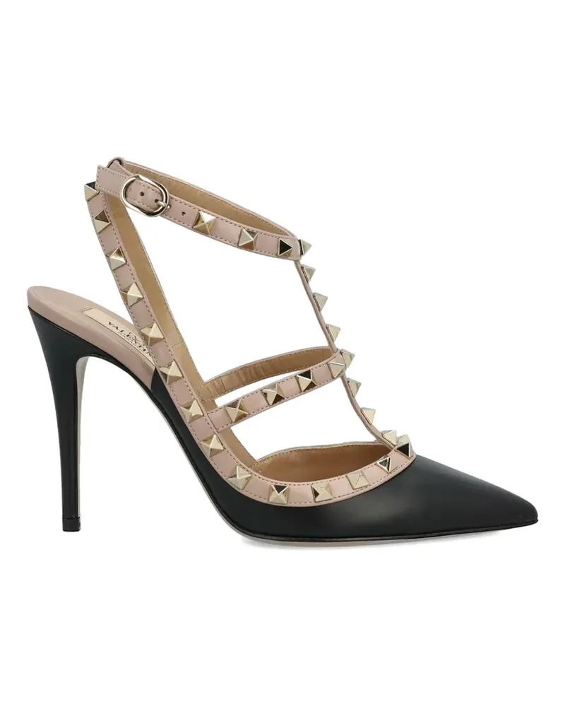 Valentino Garavani Rockstud caged pumps - Schwarz Schwarz