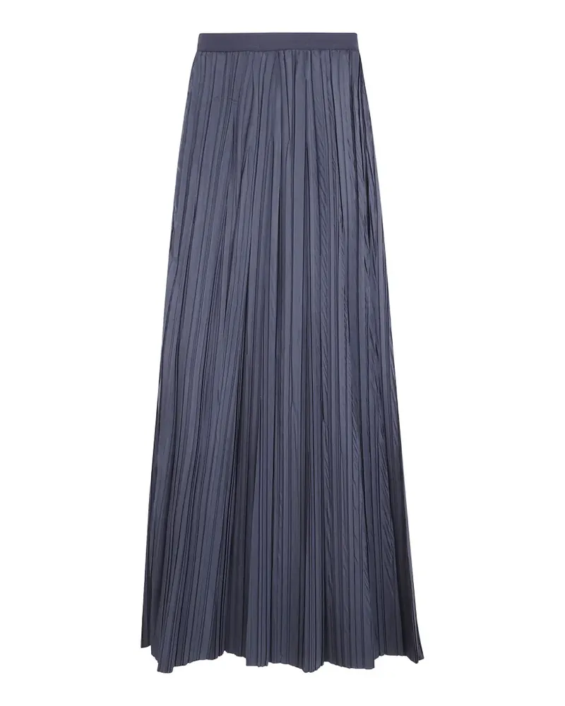 Pier Antonio Gaspari pleated maxi skirt - Schwarz Schwarz