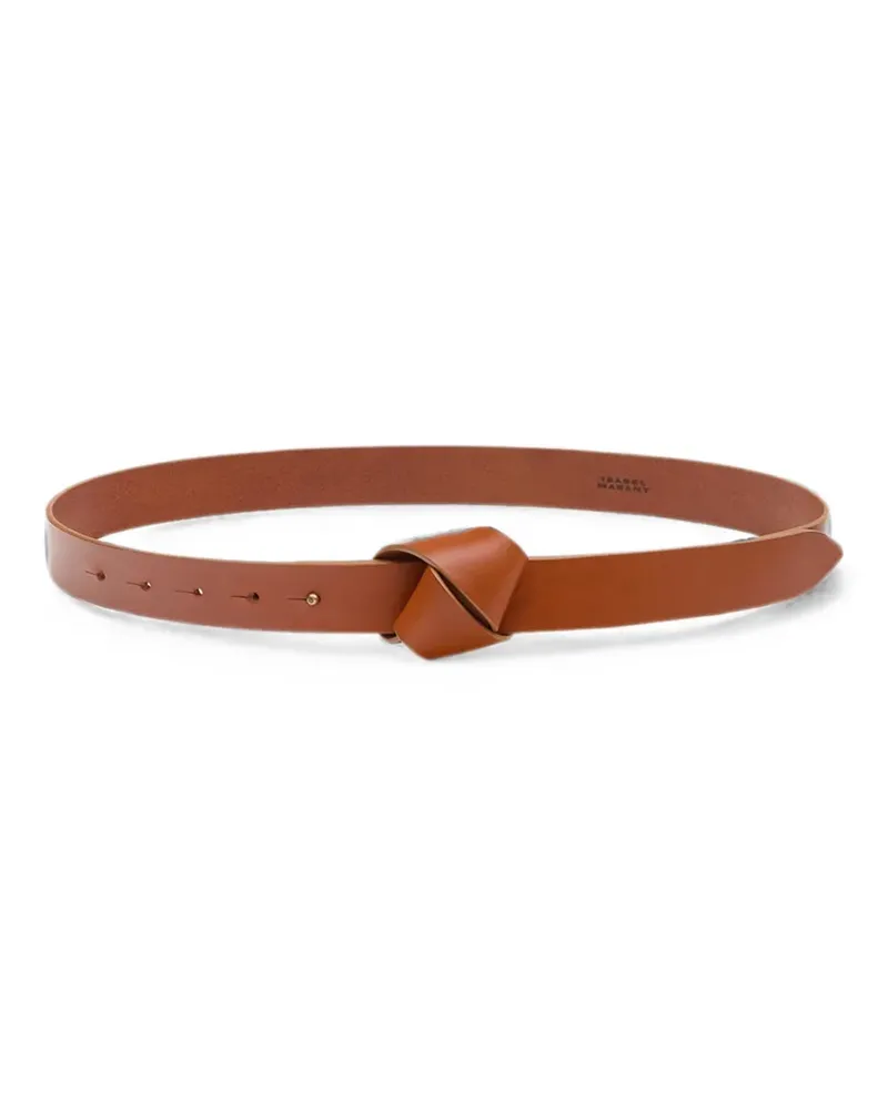 Isabel Marant Lassio belt - Braun Braun