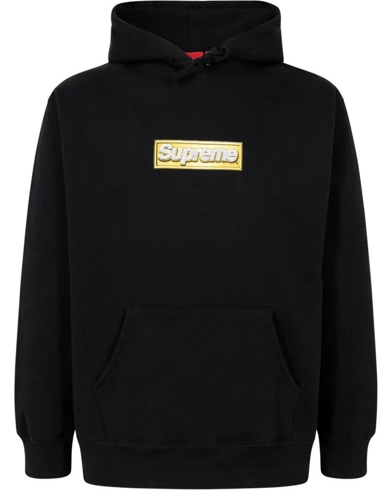 Supreme Being Hoodie mit Logo Schwarz