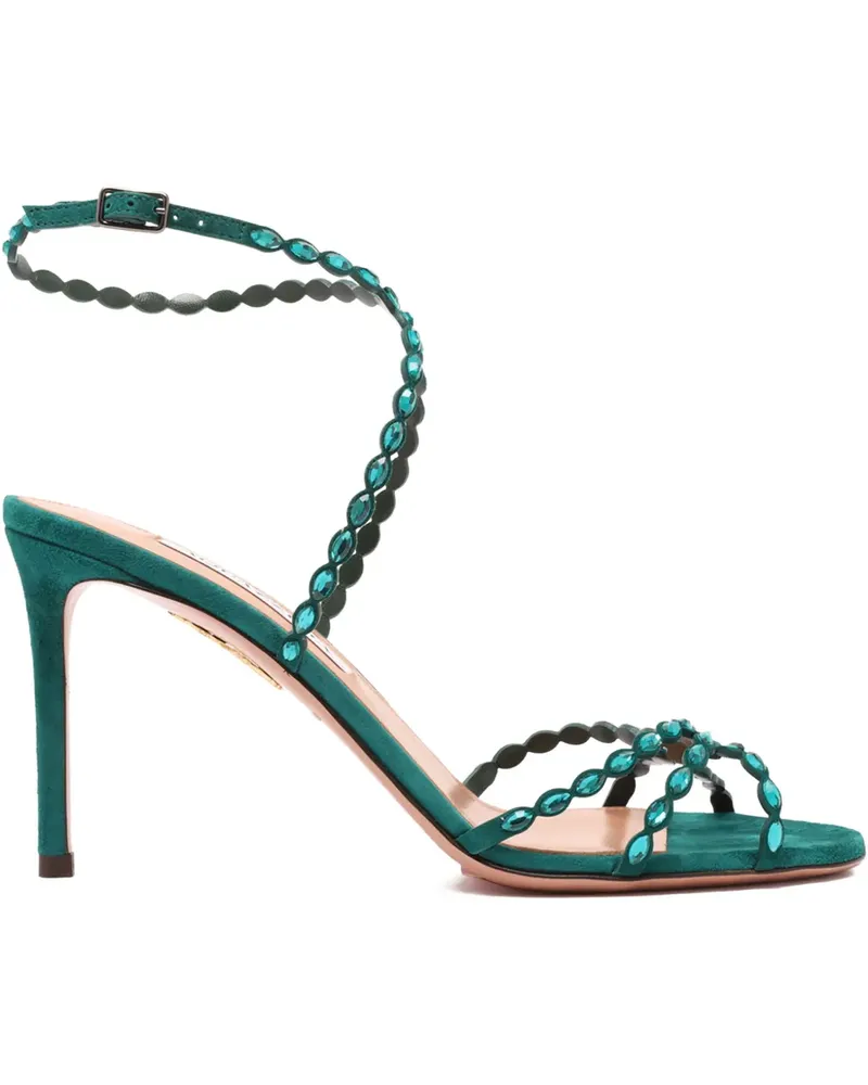 Aquazzura Love Struck Sandalen 85mm - Grün Grün