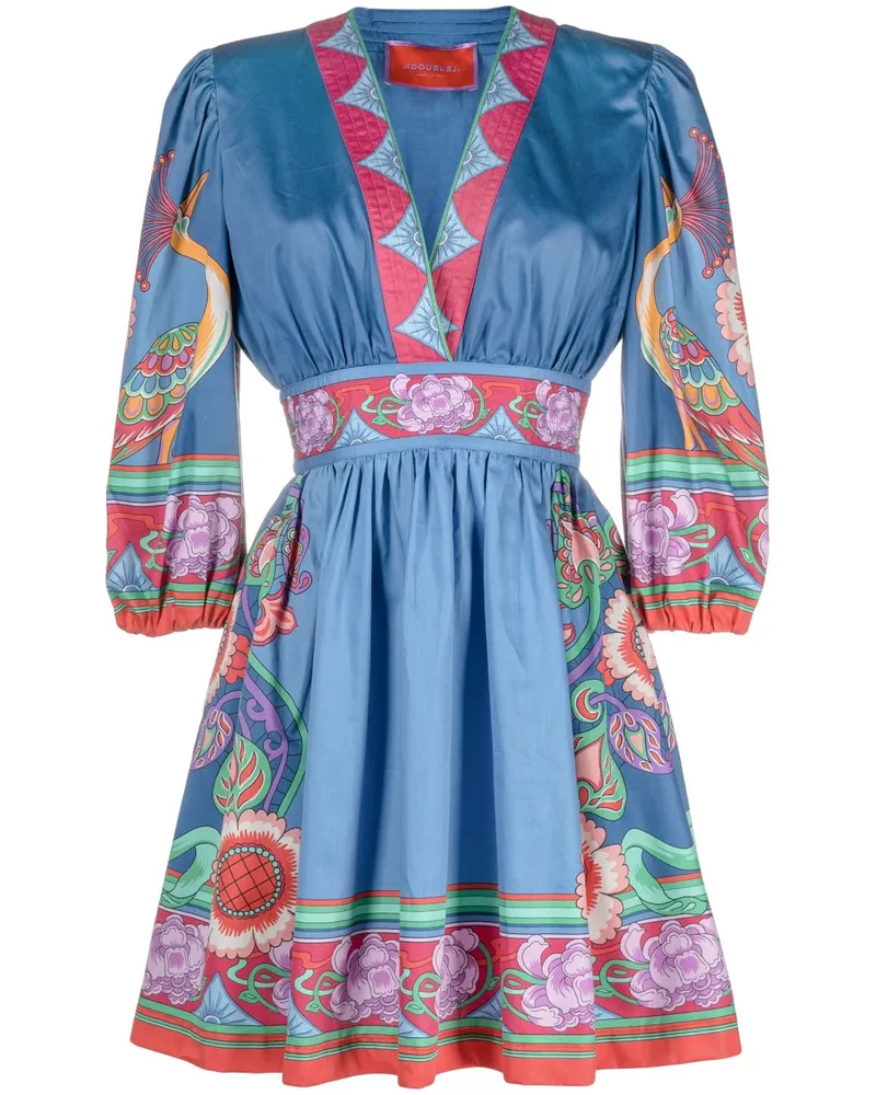 La DoubleJ Margherita Kleid - Blau Blau