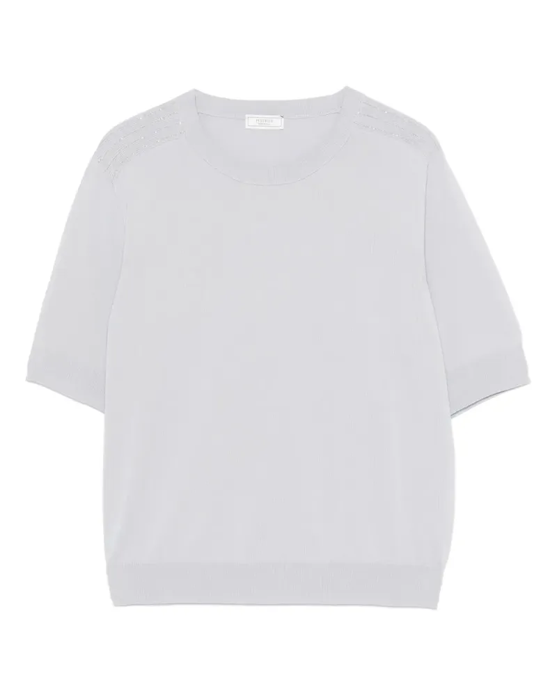 Peserico Klassisches T-Shirt - Blau Blau