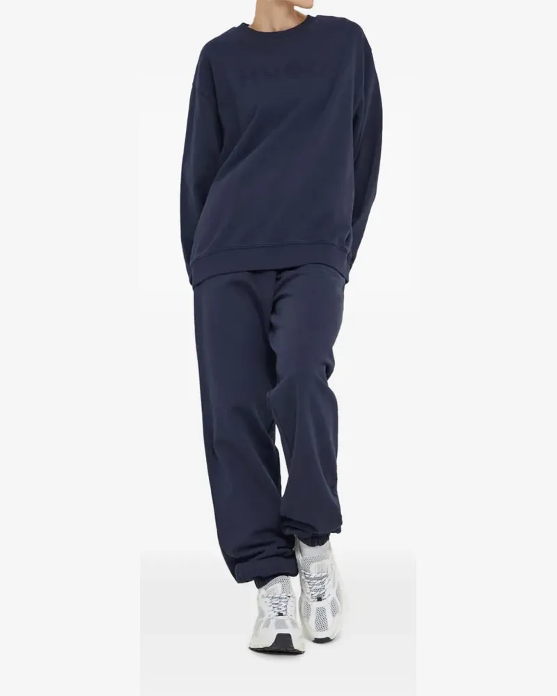 HUGO BOSS Sweatshirt mit Rundhalsausschnitt - Blau Blau