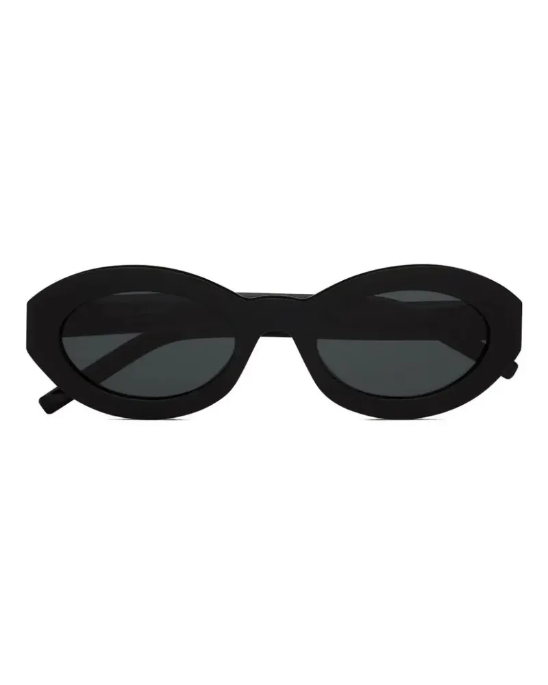 Saint Laurent Ovale SL M136 Sonnenbrille - Schwarz Schwarz