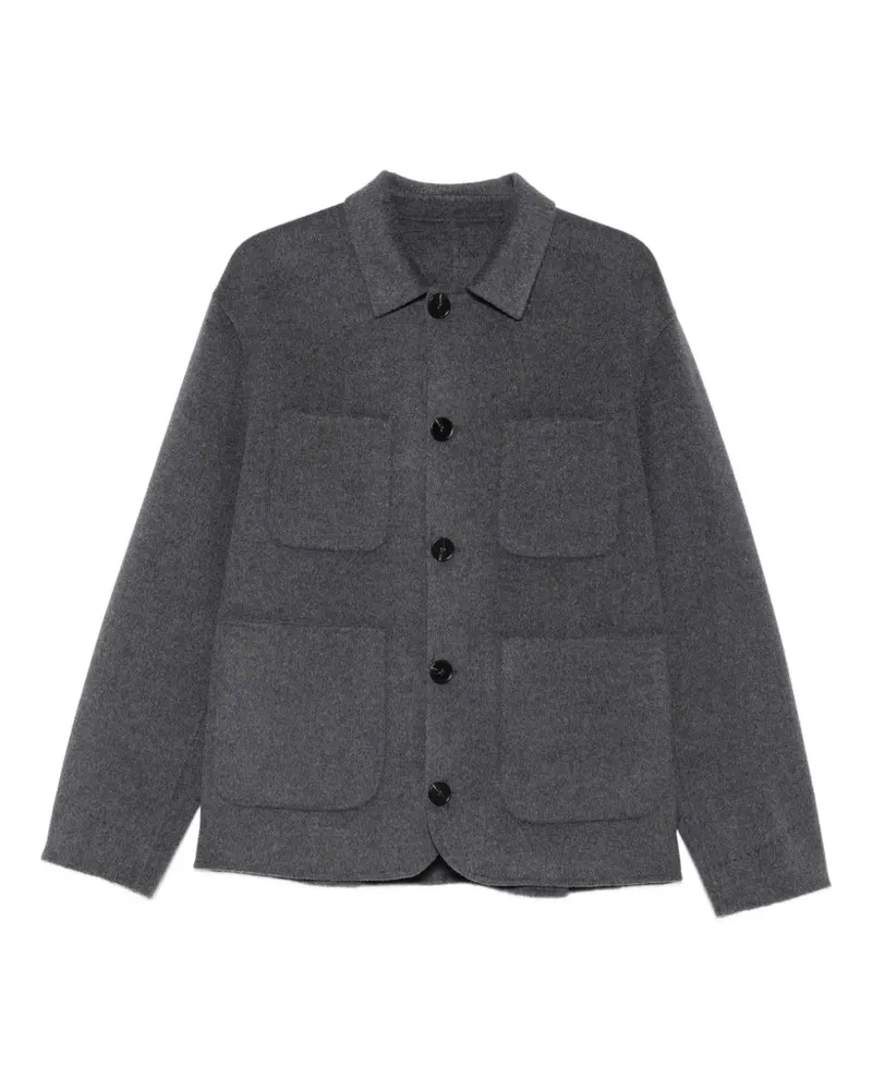 Giorgio Brato Jacke mit aufgesetzten Taschen - Grau Grau