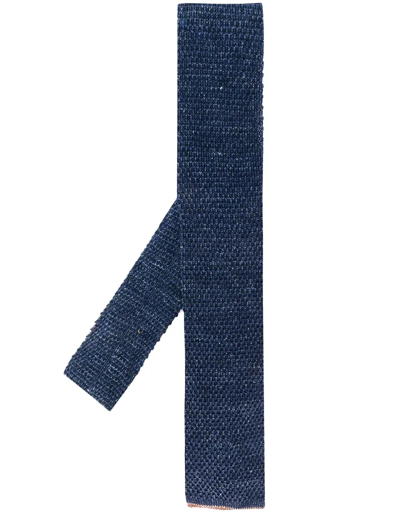 Brunello Cucinelli Gestrickte Krawatte - Blau Blau
