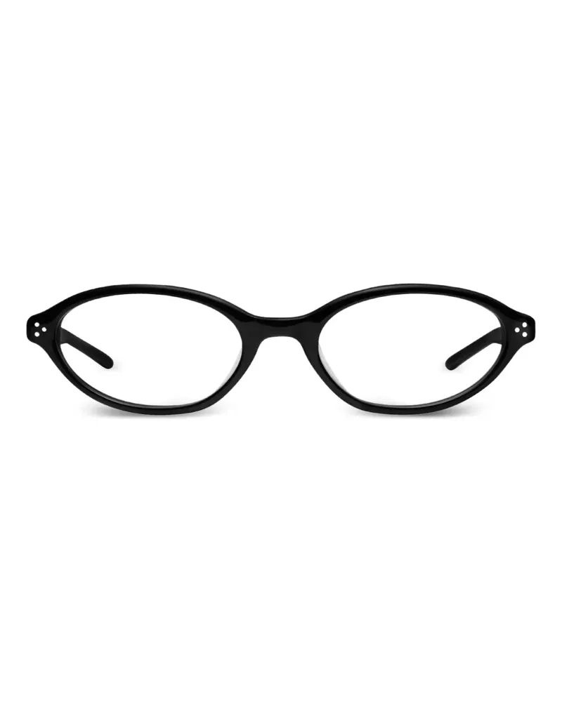 Gentle Monster La Cha 01(C) Brille mit ovalem Gestell - Schwarz Schwarz