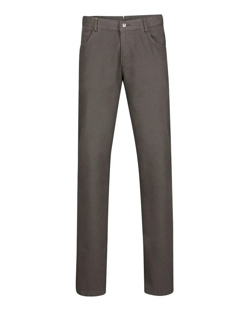 Billionaire Edward Drop 6 Straight-Leg-Hose - Grau Grau