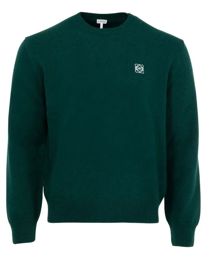 Loewe Gestrickter Pullover - Grün Grün