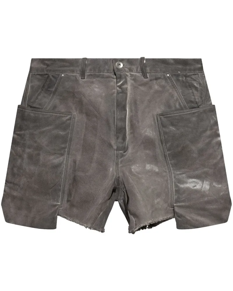 DRKSHDW by Rick Owens DRKSHDW Shorts im Distressed-Look - Grau Grau