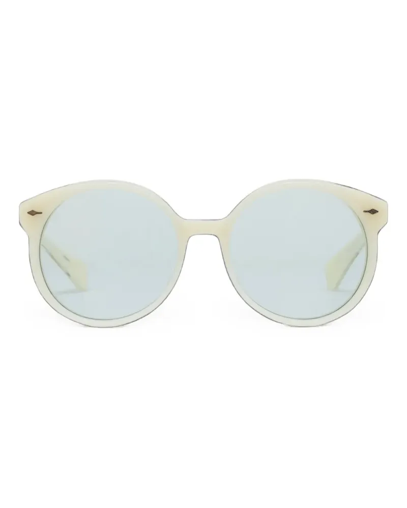Jacques Marie Mage Runde Factory Sonnenbrille - Nude Nude