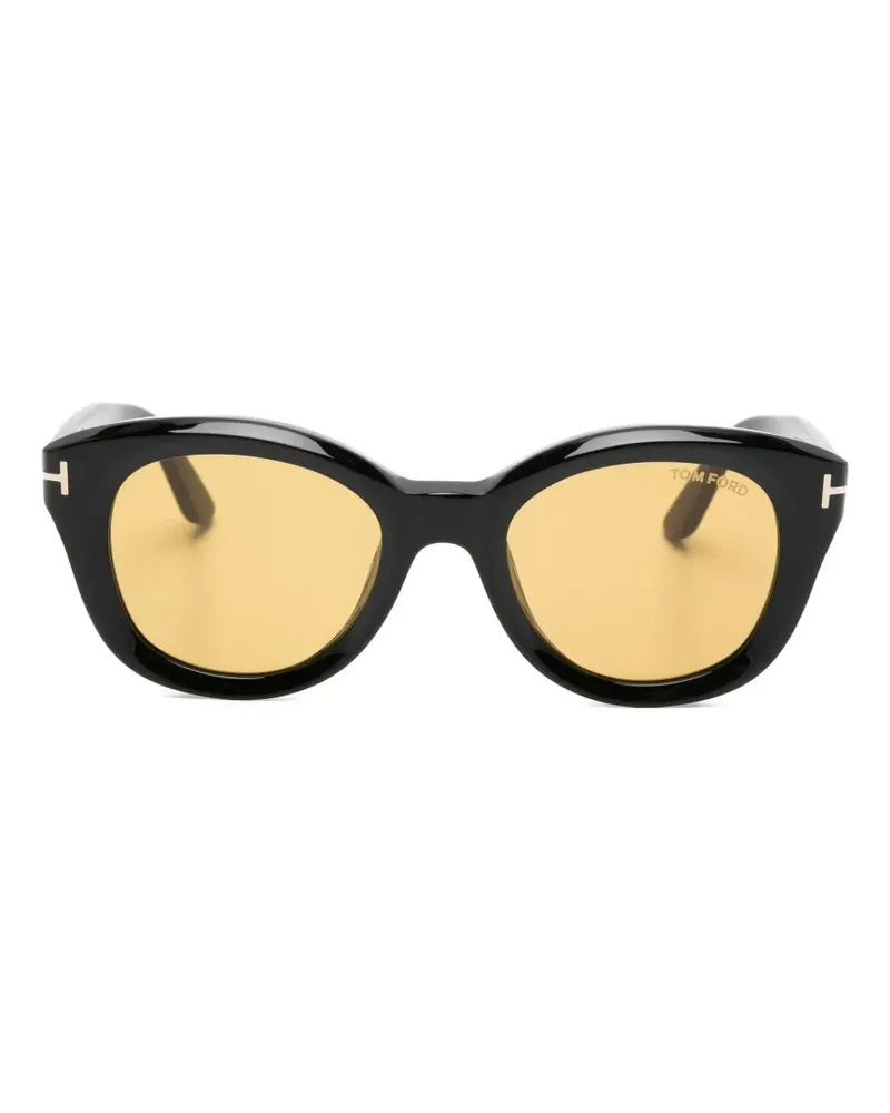 Tom Ford Nika-02 cat-eye sunglasses - Schwarz Schwarz