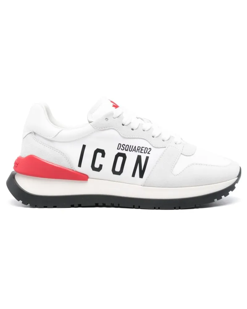 Dsquared2 Icon Running Sneakers mit Einsätzen - Nude Nude
