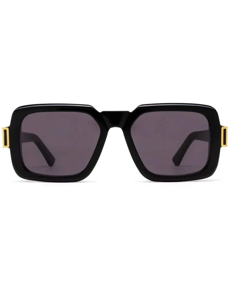 Marni Zamalek Sonnenbrille mit eckigem Gestell - Schwarz Schwarz