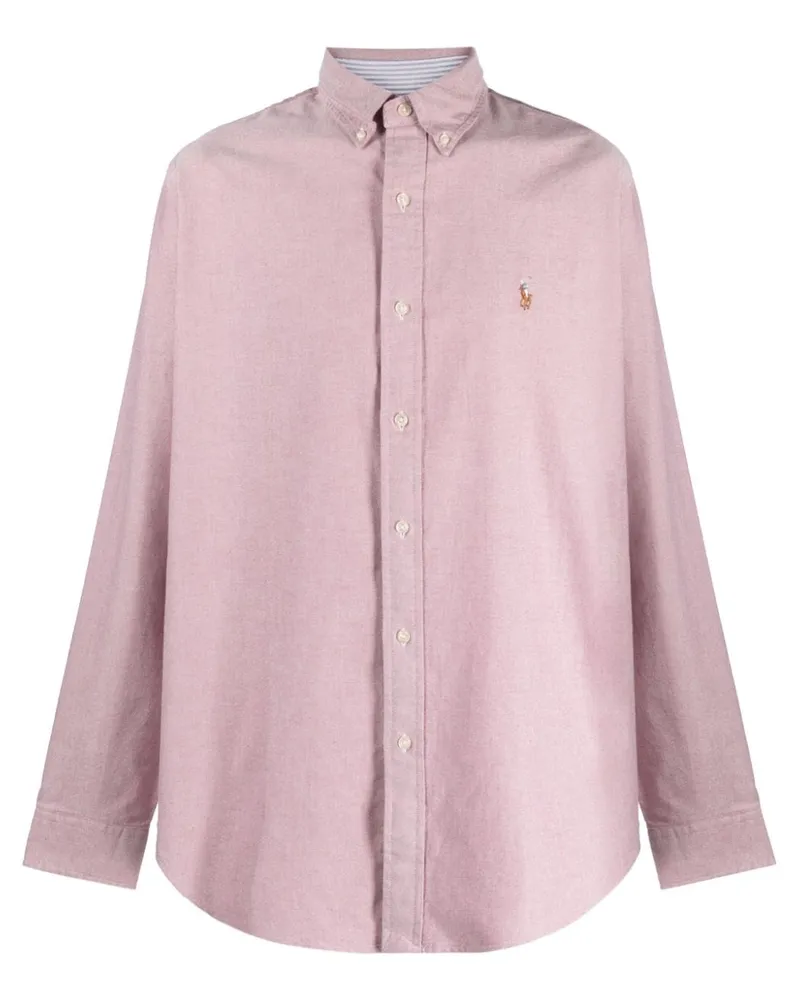 Ralph Lauren Hemd mit Polo Pony-Motiv - Rosa Rosa