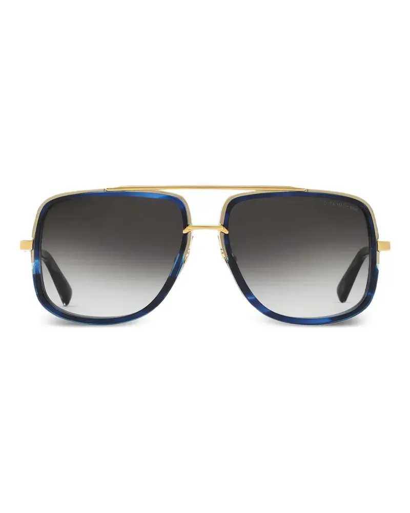 DITA Sonnenbrille mit Doppelsteg - Blau Blau