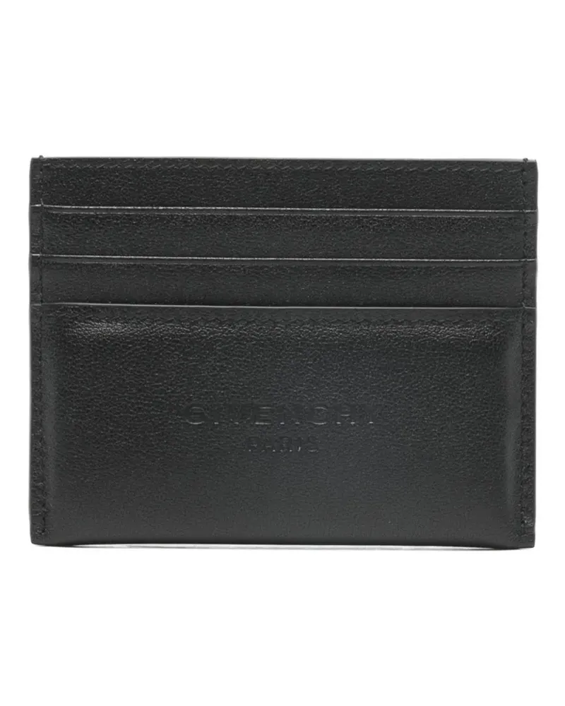 Givenchy logo card holder - Schwarz Schwarz