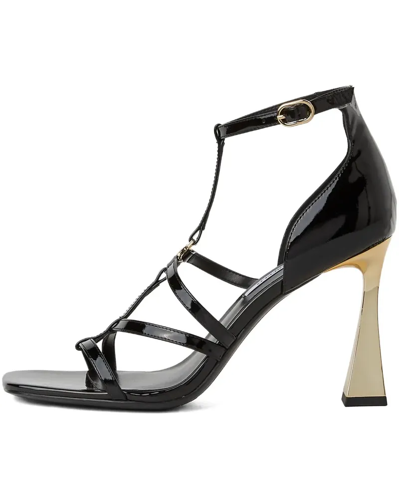 Karl Lagerfeld Sandalen mit T-Riemen - Schwarz Schwarz
