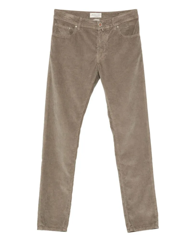 Jacob Cohën Hose aus Cord - Grau Grau