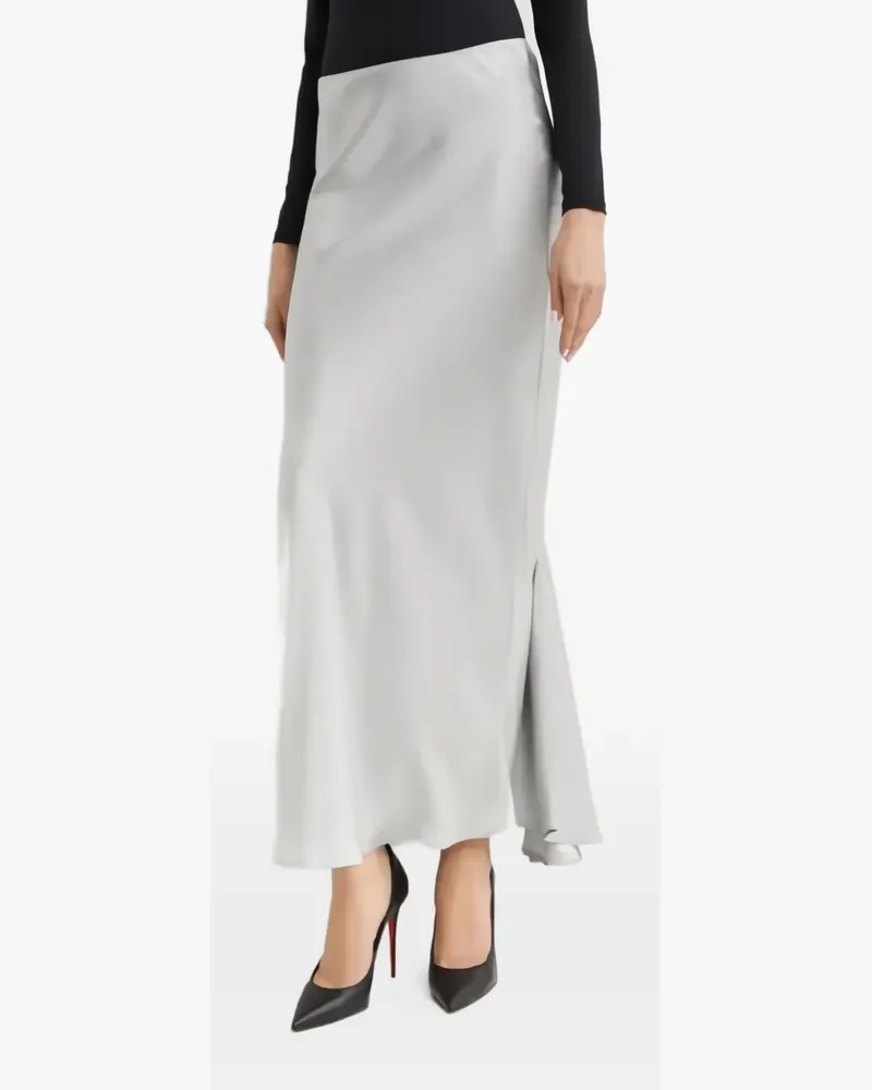 Pinko Drapierter Rock - Grau Grau