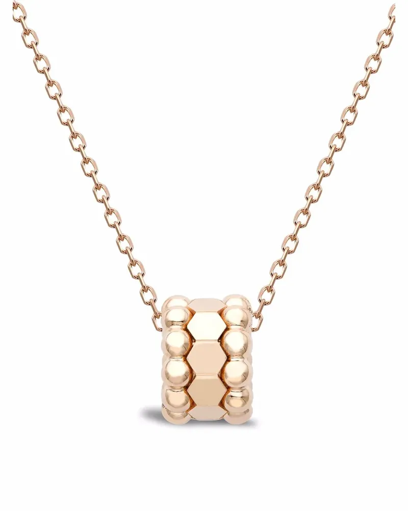 Pragnell 18kt Gelbgoldhalskette - Rosa Rosa