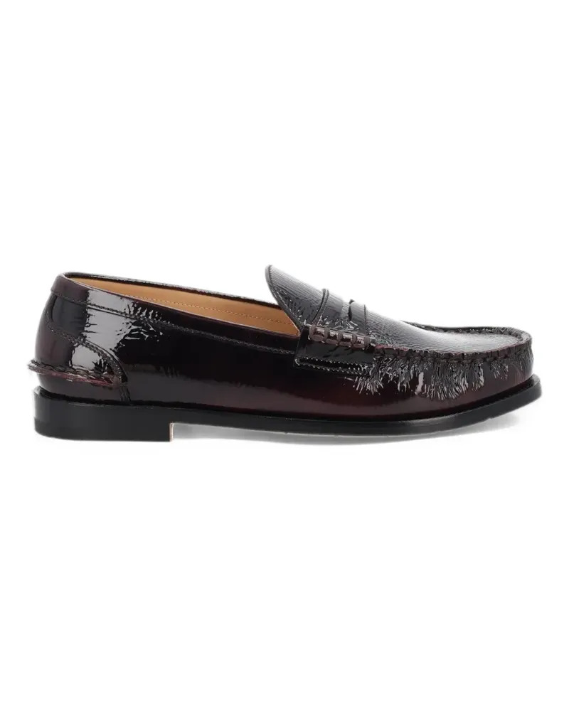 Premiata patent-leather loafers - Braun Braun