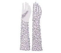 Poppy Handschuhe mit Pailletten