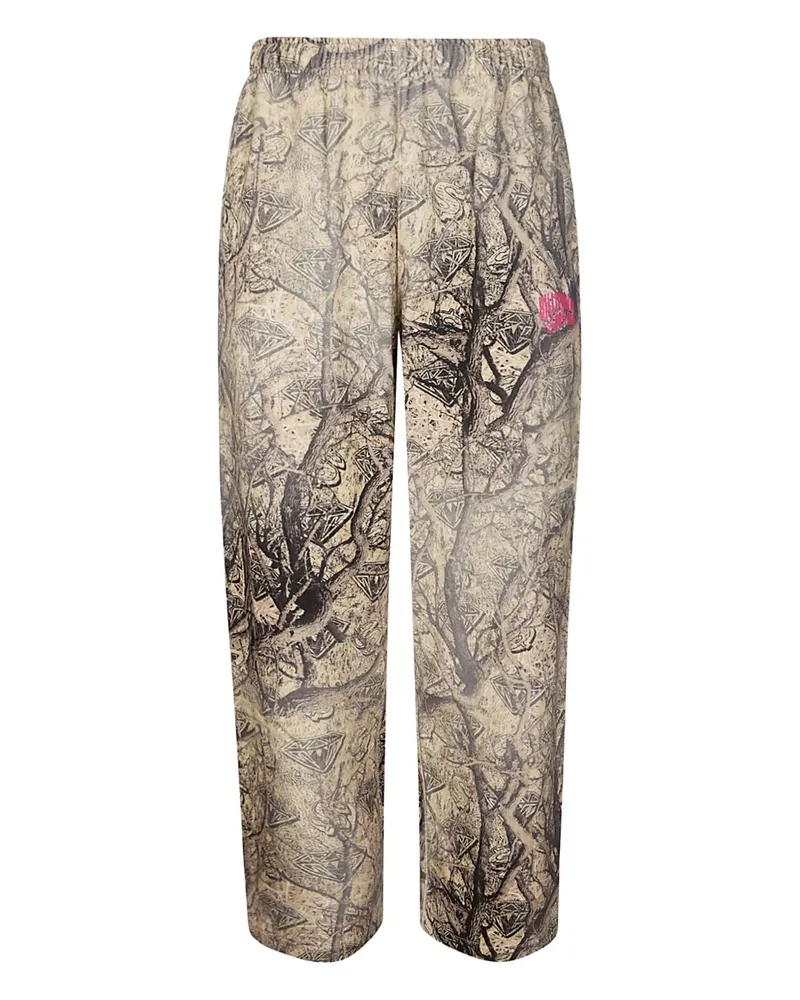 Billionaire Boys Club camouflage-print logo-detail track pants - Nude Nude