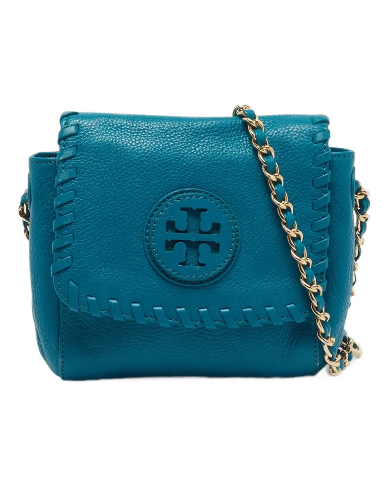 Tory Burch Marion Schultertasche - Blau Blau
