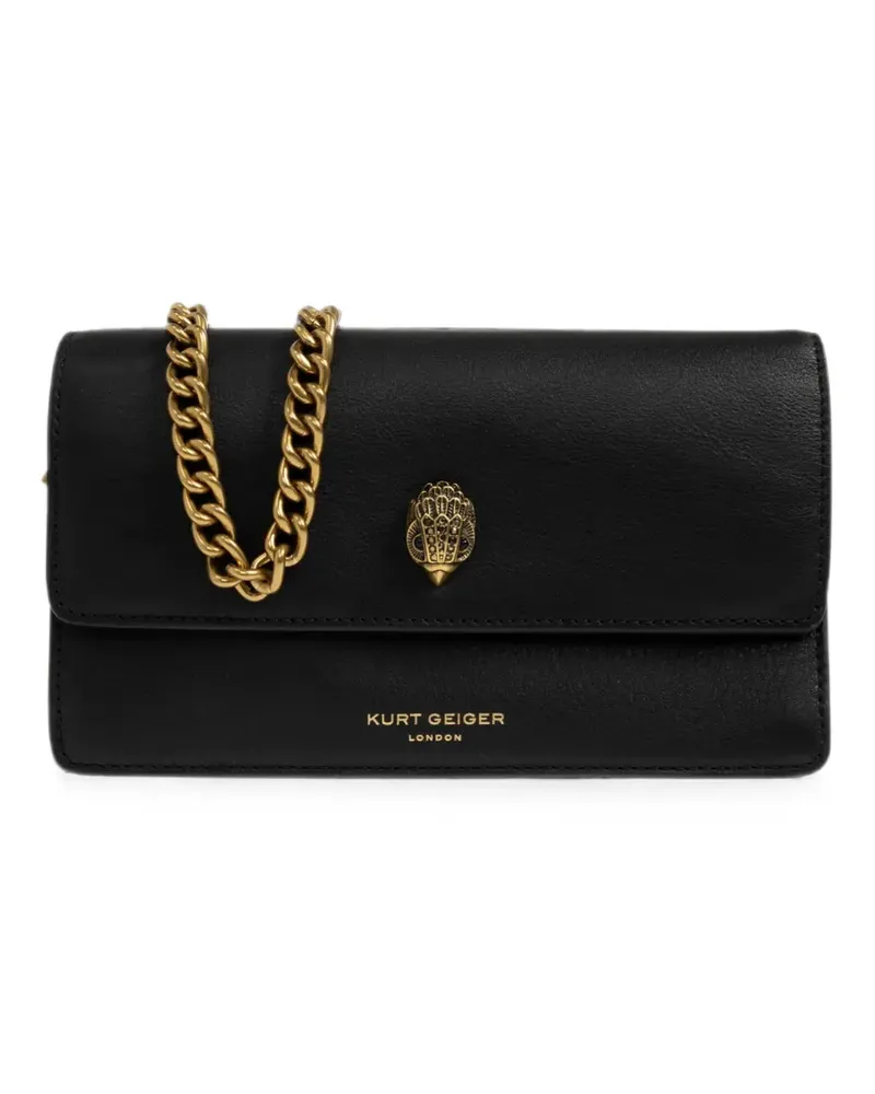 Kurt Geiger Sloane chain wallet - Schwarz Schwarz