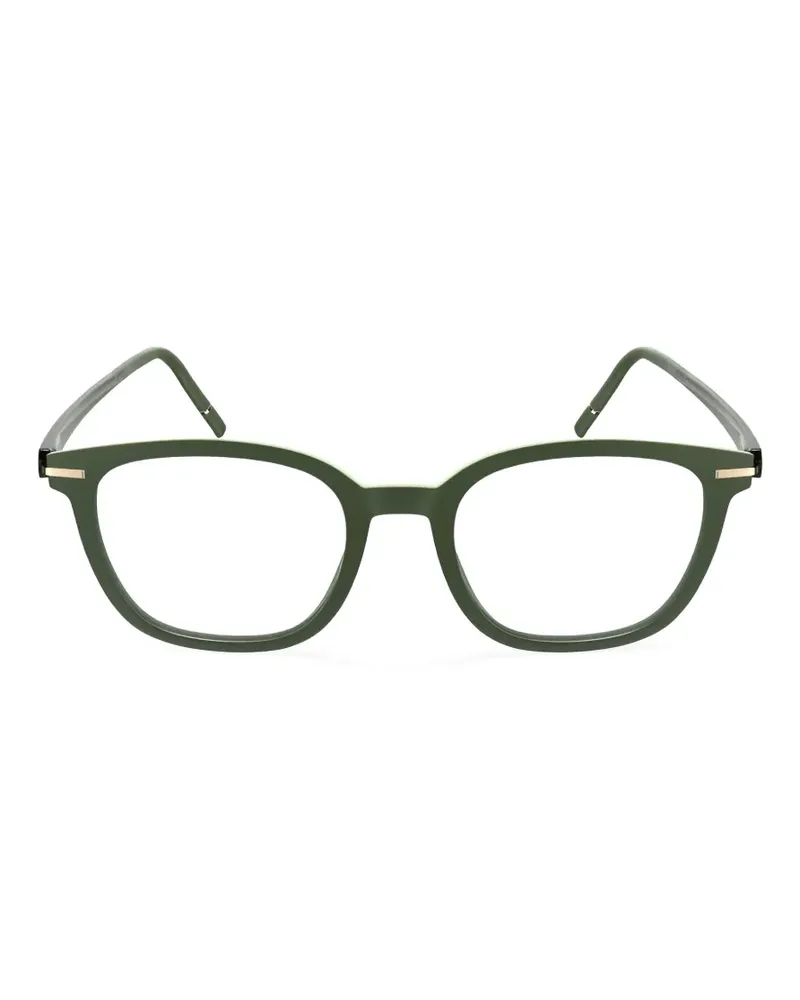 Silhouette Vibrant Horizon square-frame glasses - Grün Grün