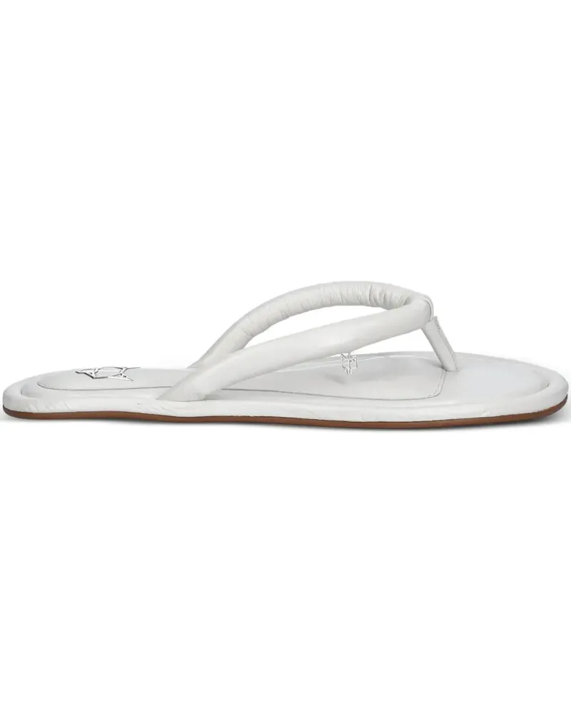 Naked Wolfe Grenada Sandalen mit Zehensteg - Weiß Weiß