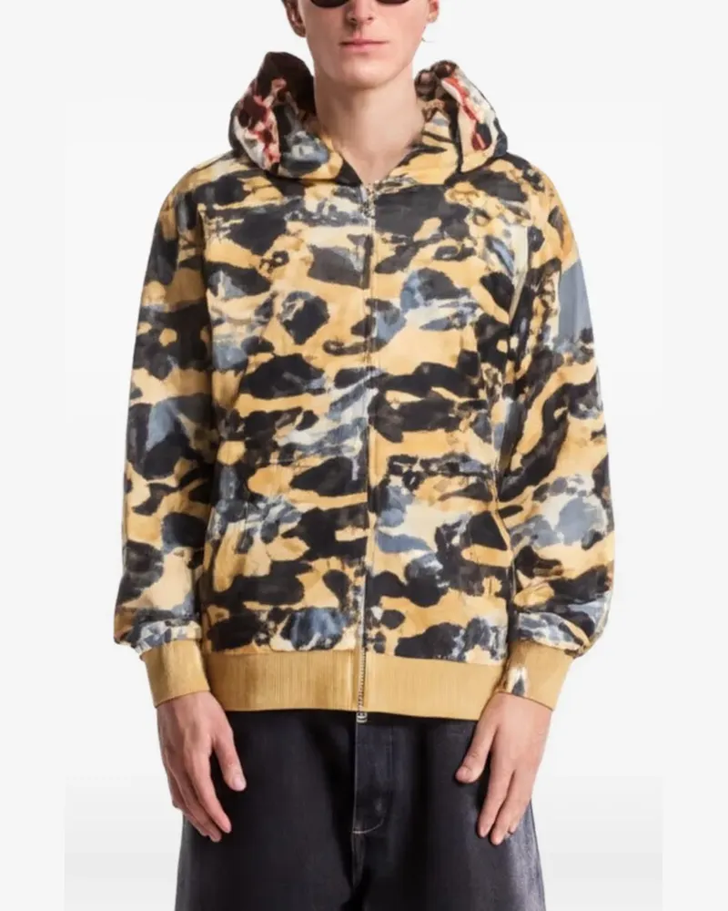 BAPE Shark Camo hoodie - Nude Nude