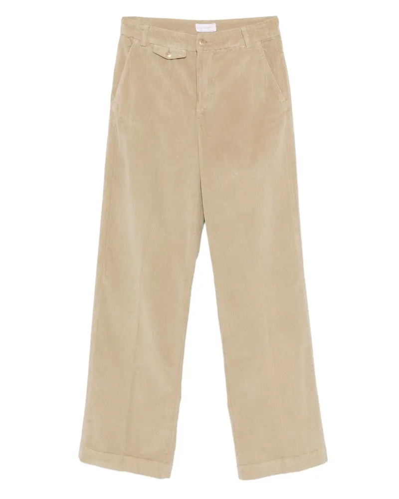 40Weft Palazzohose aus Cord - Nude Nude