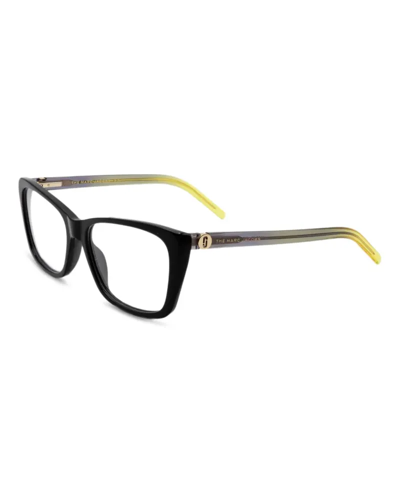 Marc Jacobs Brille mit eckigem Gestell - Schwarz Schwarz